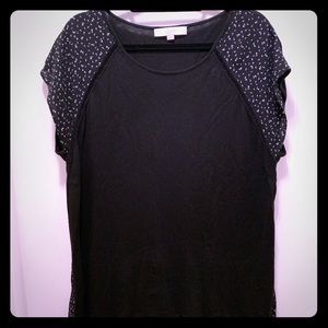 Loft XL Mixed Media Tee